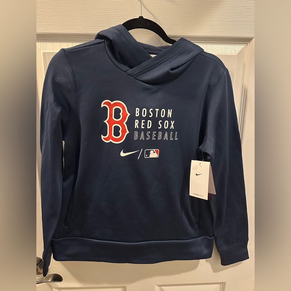 Nike Boston Red Sox Hoodie Women’s Small Navy MLB Baseball Sweatshirt NWT